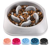 Mateeylife Comedero para Perros, Comedero Perro Antivoracidad para Cani Mediani e Grandi, Slow Feeder Anti Ingozzamento, Mediano 1 Unidad