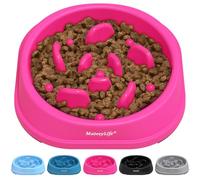 Mateeylife Comedero para Perros, Comedero Perro Antivoracidad para Gatti e Cagnolini, Slow Feeder Anti Ingozzamento, Pequeño 1 Unidad