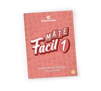 MATEFÀCIL 1 impremta - Quadern de matemàtiques primer de primària 6-7 anys en català | 76 pàgines | Nombres, sumes i restes, formes, rellotge | QR diploma