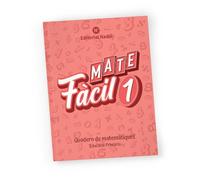 MATEFÀCIL 1 impremta - Quadern de matemàtiques primer de primària 6-7 anys en català | 76 pàgines | Nombres, sumes i restes, formes, rellotge | QR diploma