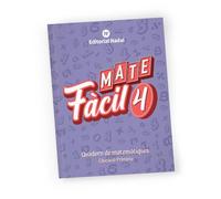 MATEFÀCIL 4 - Quadern de matemàtiques quart de primària 9-10 anys en català | 76 pàgines | Reforç i pràctica matemàtica | Treball diari 20 minuts