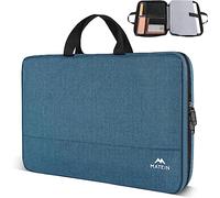 MATEIN Funda Portatil 15,6 Pulgadas, Funda Ordenador Portatil Impermeable Hombre Ligera Compatible para Hp Dell Lenovo Acer Bolsa Ordenador para Trabajo, Viajes, Universidad, Uso Diario, Azul Claro