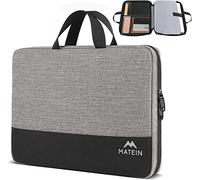 MATEIN Funda Portatil 17.3 Pulgadas, Funda portatil para Lenovo HP Acer Chromebook DELL etc, Moderno, Duradero y Resistente al Desgaste, Gris