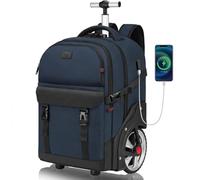 MATEIN Mochila con Rueda Adulto, Mochila Grande 50L Antirrobo Impermeable