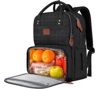 MATEIN Mochila de Picnic para Portatil de 17,3" con Compartimento Térmico