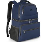 MATEIN Mochila Nevera 30 litros, Mochila Térmica hasta 40 Latas