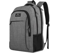MATEIN Mochila Portatil 17 Pulgadas, Mochila Ordenador Portatil, Gris