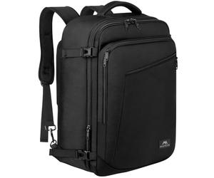 MATEIN Mochila Viaje Cabina Avion 55x35x25, Expandible Mochila Cabina Avion