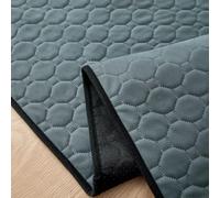 Mateju Alfombrillas de Entrenamiento para Perros Gatos, 2 Pieza Reutilizables Lavables Absorbentes Antideslizante Toallitas Entrenamiento Mascota Almohadilla (Gris Oscuro,45x60cm)