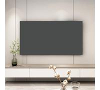 Mateju Cubierta Antipolvo para TV, Cubierta Antipolvo Universal, Color Sólido Funda para Televisor Elástico, Cubierta de Televisión, Pantalla de Funda para 32 a 85 Pulgadas (76-85 Pulgadas,Negro)