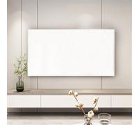 Mateju Cubierta Antipolvo para TV Universal, Funda para Televisor Elástico Color Sólido, Cubierta de Televisión Lavable,Protector Pantalla de Funda para 32 a 85 Pulgadas (32-39pulgadas,Blanco)