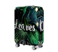 Mateju Cubierta de Equipaje 18"-32" Funda Maleta - Stampa Botanica Tropicale 3D Funda de Maleta con Cremallera Lavable Cubierta de Equipaje Protectora para la Mayoría de Equipaje (C,M)