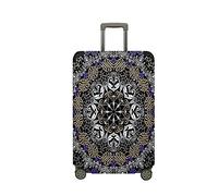 Mateju Cubierta de Equipaje Elástico, Impresión de Mandalas en 3D Funda Maleta 18-32 Pulgadas Funda de Maleta, Lavable Resistente Cubierta de Equipaje Protectora (Mandala 3,XL)