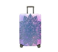 Mateju Cubierta de Equipaje Elástico, Impresión de Mandalas en 3D Funda Maleta 18-32 Pulgadas Funda de Maleta, Lavable Resistente Cubierta de Equipaje Protectora (Mandala 1,L)