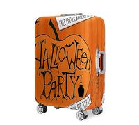 Mateju Cubierta de Equipaje, Funda Maleta 19-32 Pulgadas, Funda de Maleta con Cremallera, Lavable Impresión 3D de Halloween Domésticos Cubierta de Equipaje Protectora (Manzana envenenada,XL)