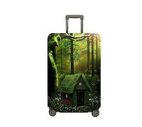 Mateju Cubierta de Equipaje, Funda Maleta, Situación Ecológica 3D Funda de Maleta con Cremallera, Lavable Cubierta de Equipaje Protectora para 18-32 Pulgadas (Tachibanako 8,M)