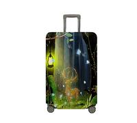 Mateju Cubierta de Equipaje, Funda Maleta, Situación Ecológica 3D Funda de Maleta con Cremallera, Lavable Cubierta de Equipaje Protectora para 18-32 Pulgadas (Tachibanako 4,XL)