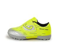 Mateju TF Botas de Fútbol para Niños Adolescentes, Zapatos de Fútbol Antideslizante Cesped Artificial Zapatillas Deportivas Gancho y Lazo Transpirable Zapatillas de Fútbol 6 Colores y Tamaños