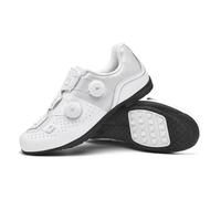 Mateju Zapatillas Ciclismo Sin Calas Hombre Mujer, 36-47 EU Zapatillas de Ciclismo Suela de Goma Hombre Respirables Antideslizantes para Deportes al Aire Libre (A5 Blanco,41)