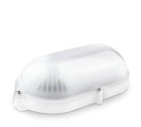 Matel Aplique Led Oval Blanco Ext, Ip65 9W, Neut