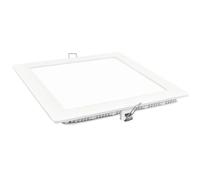 matel M292207 - Downlight led Aluminio Plano Blanco Cuadrado fría 18w