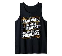 Matemática de matemáticas Divertidas Matemáticas Matemáticas Camiseta sin Mangas