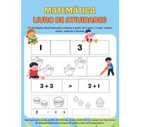 Matemática Livro de atividades: 113 atividades divertidas para crianças a partir de 3 anos | Traçar, contar, somar, subtrair e formas