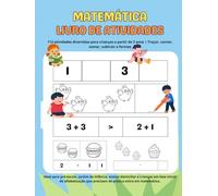 Matemática Livro de atividades: 113 atividades divertidas para crianças a partir de 3 anos | Traçar, contar, somar, subtrair e formas