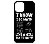 Matemática Matemática Matemáticas Hago Matemáticas Chica Carcasa para iPhone 12 Mini
