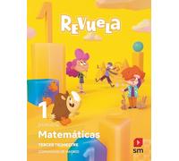Matemáticas. 1 Primaria. Trimestres Revuela. Comunidad de Madrid