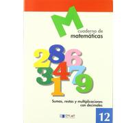 MATEMATICAS 12 - Sumas, restas y multiplicaciones con decimales