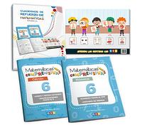 Matematicas 2 Primaria - Matemáticas Comprensivas | Editorial GEU 2 Primaria | Pack CÁLCULO 6 - sumas y restas llevando y multiplicaciones hasta el 9 + NÚMEROS 6 - hasta el 999 y unidades de medida