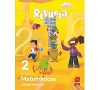Matemáticas. 2 Primaria. Trimestres Revuela