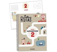 Matemáticas 2. RUTAS. (Incluye material manipulativo)