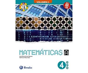 Matemáticas 4 A ESO 3 volúmenes Proyecto 5 etapas