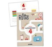 Matemáticas 4º Educacion Primaria Rutas. (incluye Material Manipulativ