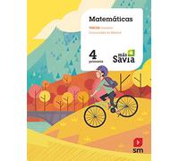 Matemáticas. 4 Primaria. Más Savia. Madrid - 9788491822141