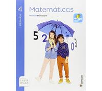 MATEMATICAS 4 PRIMARIA SABER HACER - Pack de 3 libros - 9788483056097