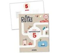 Matemáticas 5º Educacion Primaria Rutas. (incluye Material Manipulativ