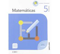 MATEMATICAS 5 PRIMARIA SABER HACER CONTIGO - 9788468048963