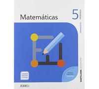 MATEMATICAS 5 PRIMARIA SABER HACER CONTIGO - 9788491321637