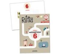 Matemáticas 6º Educacion Primaria Rutas. (incluye Material Manipulativ