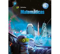 Matemáticas 6º Primaria (Tres Trimestres) (Superpixépolis) - 9788426396488