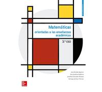 Matematicas Academicas 3 ESO. Libro del alumno - 9788448615468