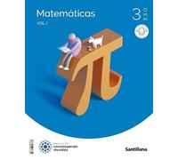 MATEMATICAS ACADEMICAS 3ESO MOCHILA LIGERA CONSTRUYENDO MUNDOS SANTILLANA