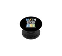 Matemáticas Álgebra Problemas Profesor de matemáticas Stundets Club de matemáticas Matemáticas PopSockets PopGrip Adhesivo