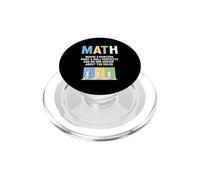 Matemáticas Álgebra Problemas Profesor de matemáticas Stundets Club de matemáticas Matemáticas PopSockets PopGrip para MagSafe