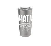 Matemáticas Álgebra Problemas Profesor de matemáticas Stundets Club de matemáticas Matemáticas Vaso térmico de acero inoxidable de doble pared