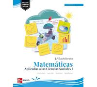 Matemáticas aplicadas a las Ciencias Sociales 1.º Bachillerato - 9788448632656