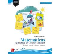 Matemáticas aplicadas a las Ciencias Sociales 1.º Bachillerato - 9788448632656 (LOMLOE)